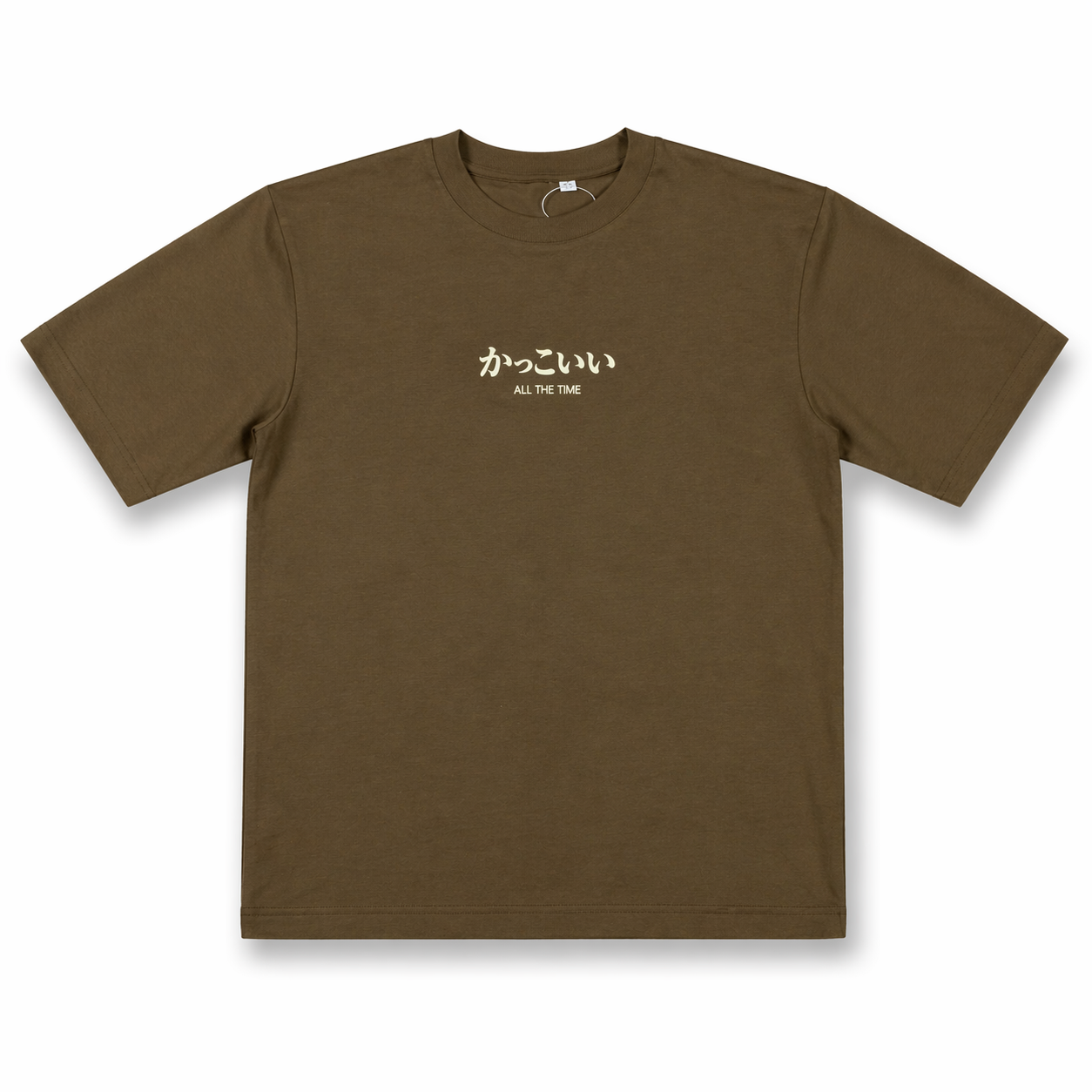 T-shirt Cotton Oversized "Out Of Office"