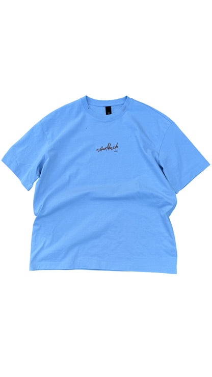 T-shirt oversize  (light blue)